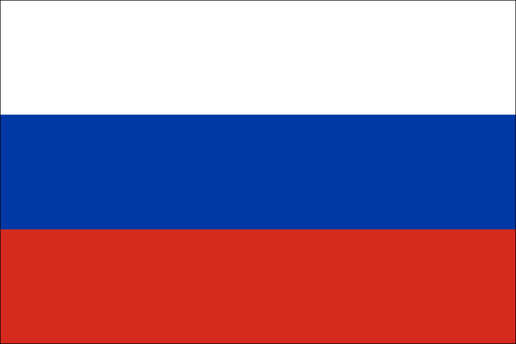flag of russia with border.svg